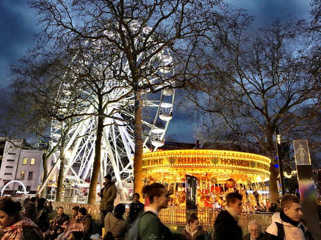 Luces de Navidad en Londres por Eva Rogado 