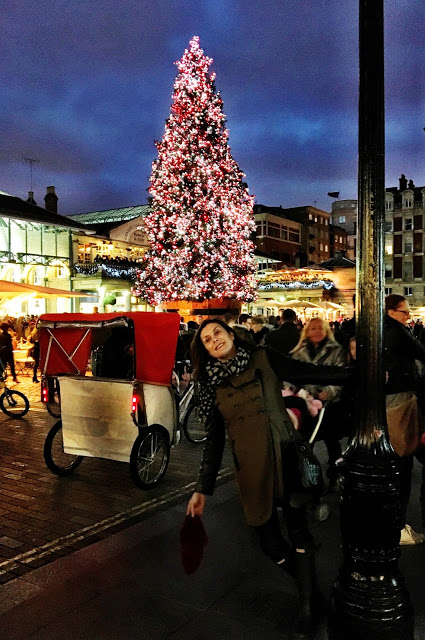 Luces de Navidad en Londres por Eva Rogado 