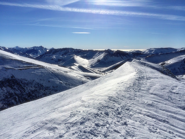 Practicar más ski de travesía