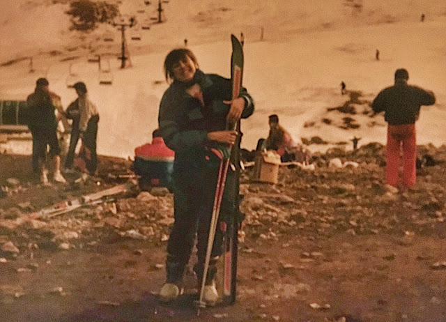 Mis comienzos como esquiadora