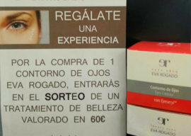 Promoción Contornos de Ojos Eva Rogado en perfumería de la Uz